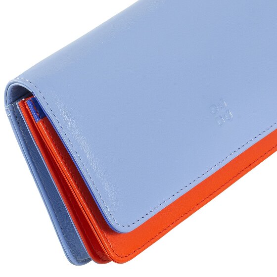 DuDu Billetera de cuero RFID 17,5 cm