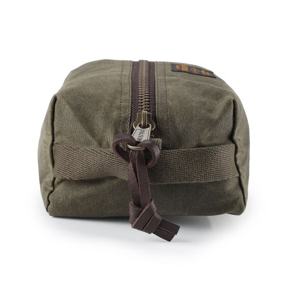Filson Tin Cloth Bolsa de aseo Piel 23 cm