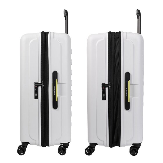 Hedgren Comby Grip L Exp 4 ruedas Trolley L 74 cm Con fuelle expandible