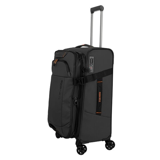 Travelite Briize 4 ruedas Carrito M 67 cm con pliegue de expansión
