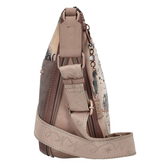 Anekke Hollywood Bolsa de hombro 28 cm con pliegue de expansión