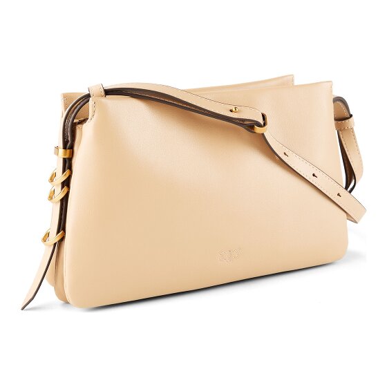 PINKO Triplet Bolsa de hombro Piel natural 26 cm