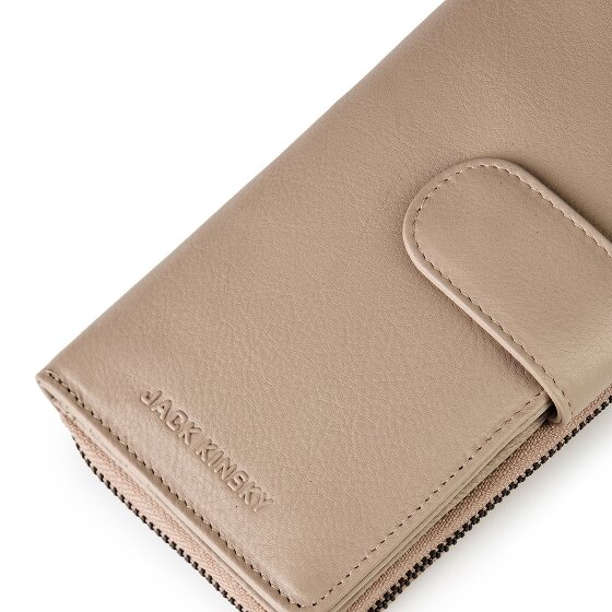 Jack Kinsky Livorno 1026 Cartera Protección RFID Piel 9.5 cm