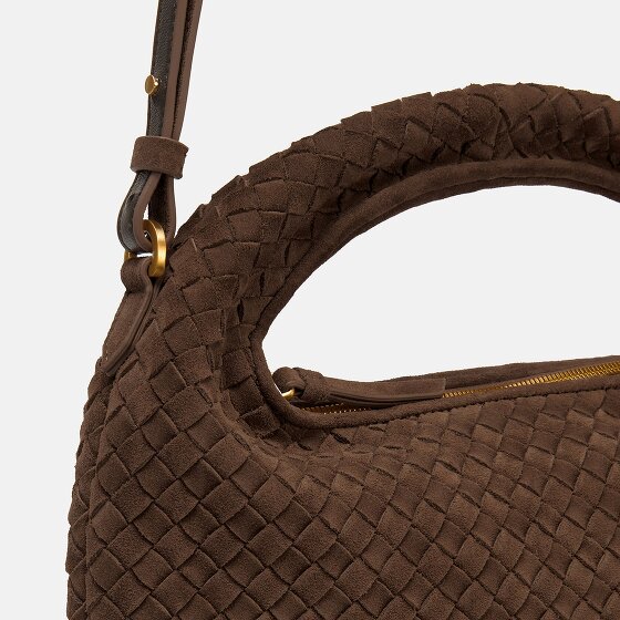 LES VISIONNAIRES Sadie Weave Bolso Piel 37 cm