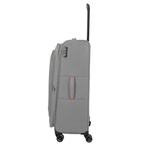 Travelite Umbria 4 ruedas Carrito L 77 cm con pliegue de expansión