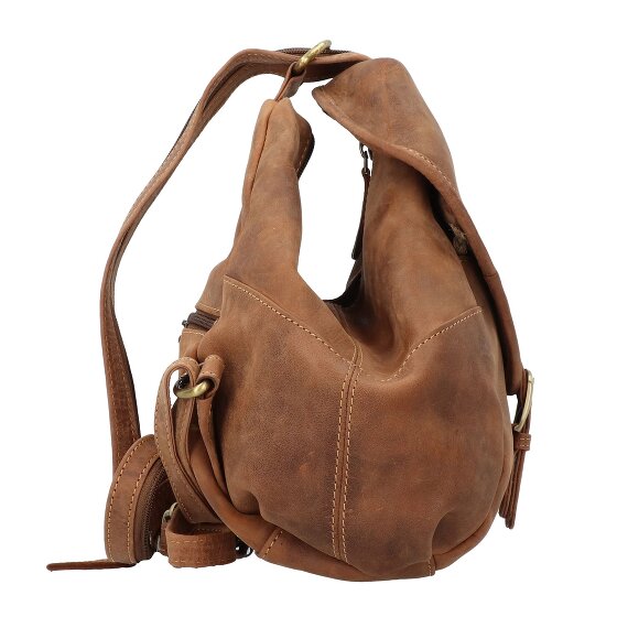 Greenburry Mochila City Vintage de cuero 28 cm