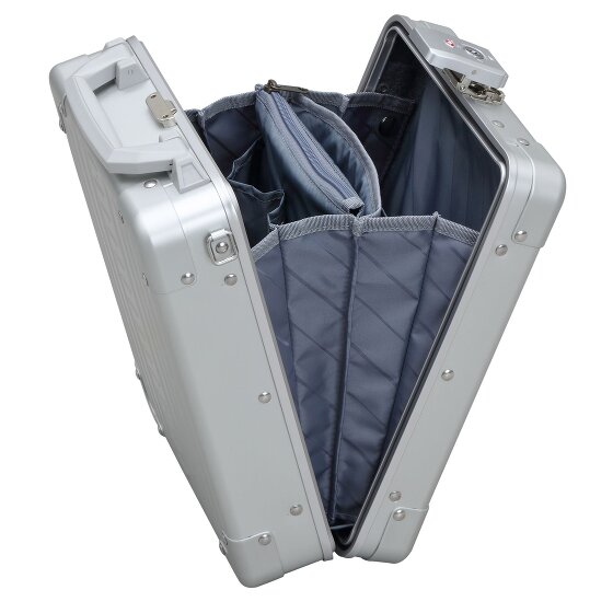 Aleon Maletín vertical de aluminio Compartimento para portátil de 24 cm