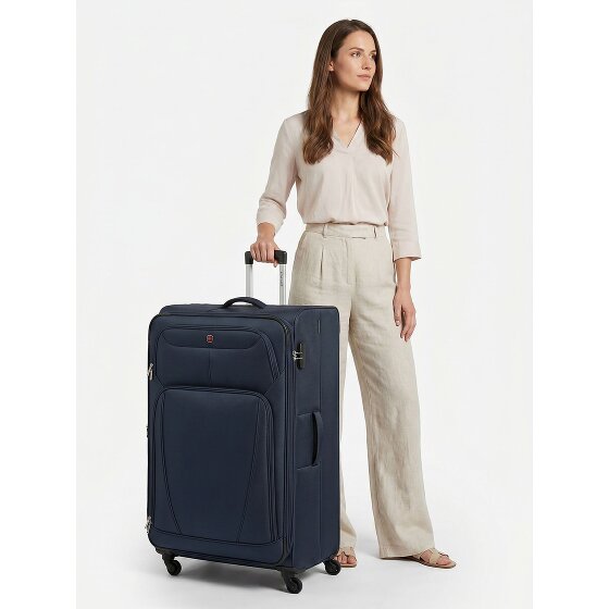 Wenger Trolley Beaumont de 4 ruedas XL, 87 cm, tamaño especial con fuelle expandible