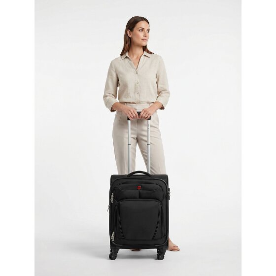 Wenger Beaumont 4 ruedas Carro de la cabina S 54 cm con pliegue de expansión