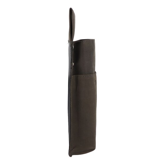 Alassio Cartera de camarero riñonera de cuero 10 cm