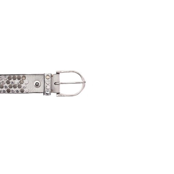 b.belt Cinturón de cuero con tachuelas