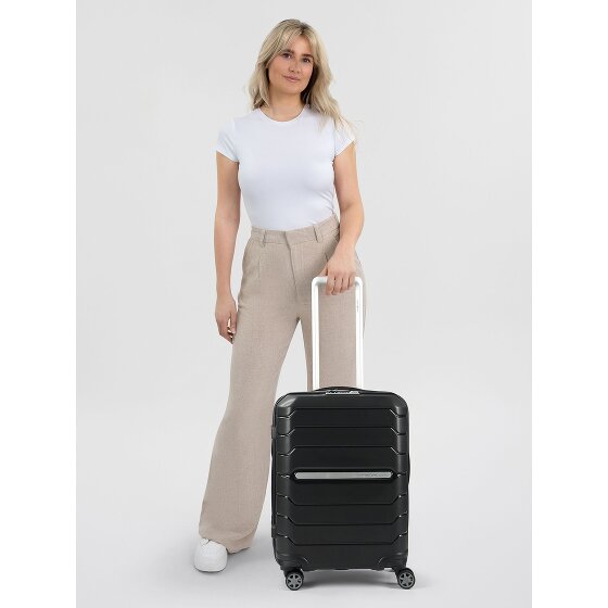 Samsonite Flux 4 ruedas Carro de la cabina 55 cm con pliegue de expansión