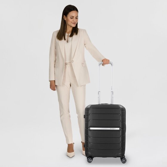 Samsonite Carro de cabina de 4 ruedas Flux 55 cm
