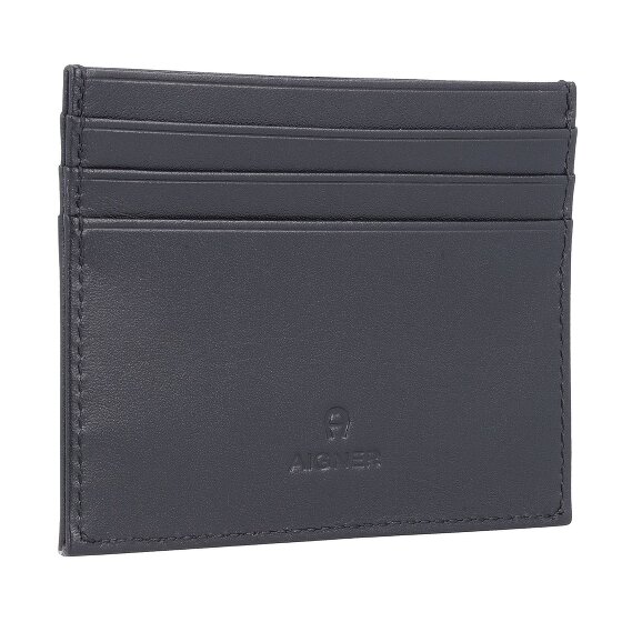 AIGNER Estuche para tarjetas de crédito Daily Basic de cuero de 10 cm