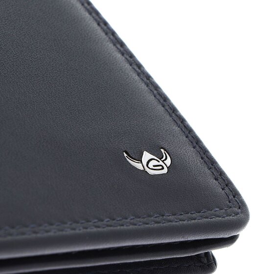 Golden Head Polo Cartera Bloqueo RFID Piel natural 13 cm