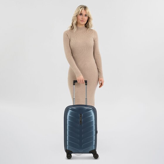 Samsonite Attrix 4 ruedas Carro de la cabina 55 cm con pliegue de expansión