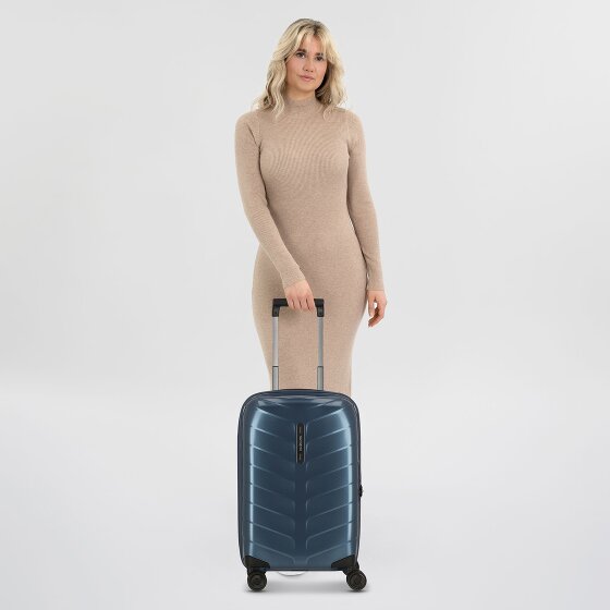 Samsonite Attrix 4 ruedas Carro de la cabina 55 cm con pliegue de expansión