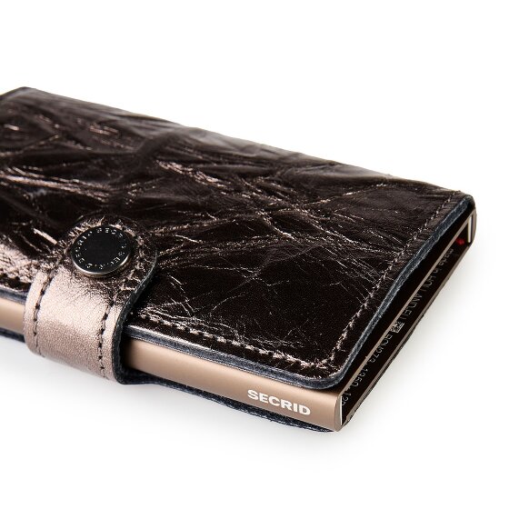 Secrid Miniwallet Crunch Funda para tarjetas de crédito RFID Piel 6,5 cm