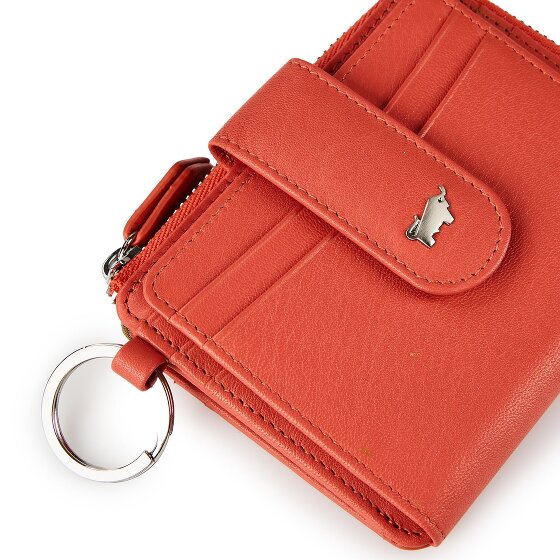 Braun Büffel Joy Estuche para tarjetas de crédito Protección RFID Piel 11 cm