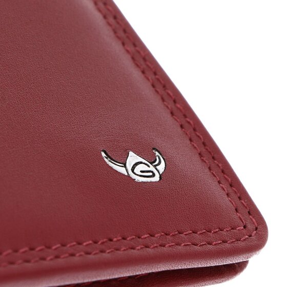 Golden Head Polo Cartera Bloqueo RFID Piel natural 11 cm