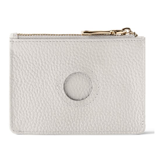 Lazarotti Estuche para llaves de piel Bolonia 11,5 cm con compartimento para etiqueta de aire