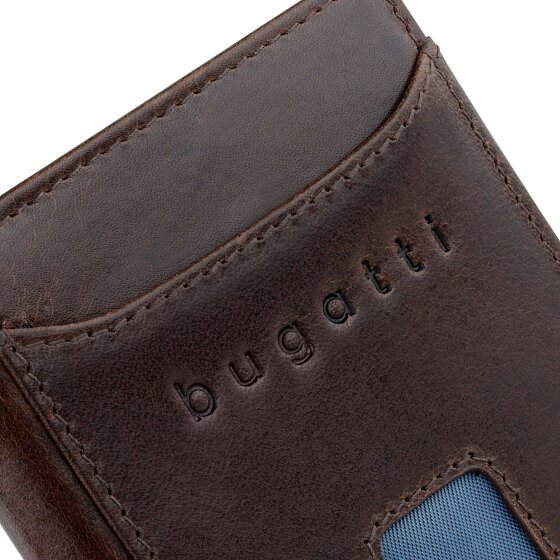 bugatti Secure Slim Cartera Protección RFID Piel 8 cm