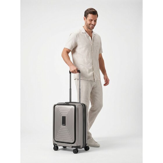 Redolz Essentials 14 4 ruedas Trolley de cabina S 55 cm Compartimento para laptop Con fuelle expandible