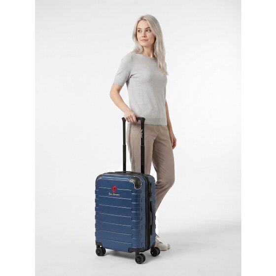 Tonino Lamborghini Milano 4 ruedas Trolley de cabina S 54 cm Con fuelle expandible