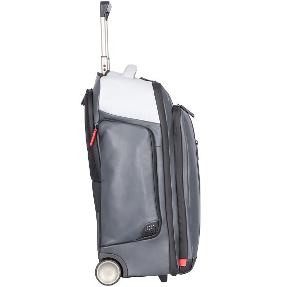 Piquadro Mochila Trolley Urban de 2 ruedas Piel 54 cm Compartimento para portátil