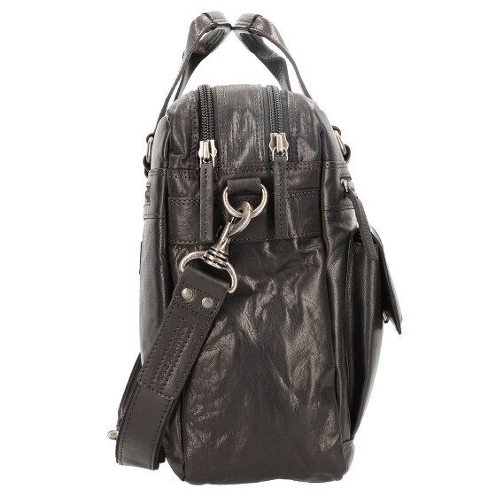 Spikes & Sparrow Maletín de piel 41 cm compartimento para portátil