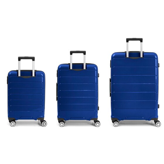 Gabol Midori 4 Roll Suitcase Set 3pcs.