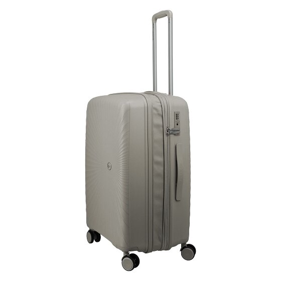 Travelite Tamaris x Travelite Voyaage 4 ruedas Carrito M 76 cm con pliegue de expansión