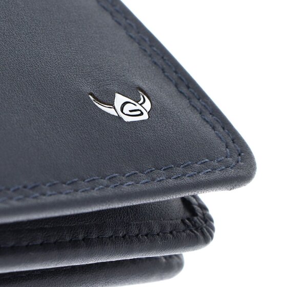 Golden Head Polo Cartera Bloqueo RFID Piel natural 12.5 cm