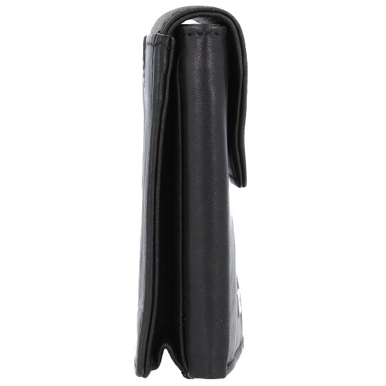 Greenland Nature Billetera negra de napa RFID 7 cm