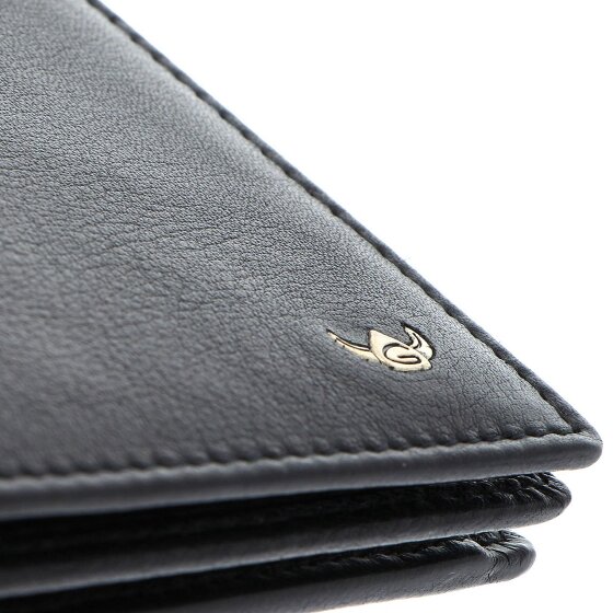 Golden Head Dublin Cartera Bloqueo RFID Piel natural 12.5 cm