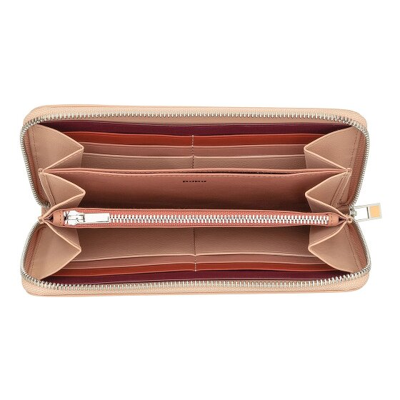 DuDu Cartera de cuero de 19 cm