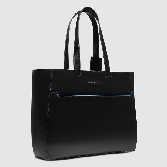 Piquadro Blue Square Bolsa de compras Piel 40 cm