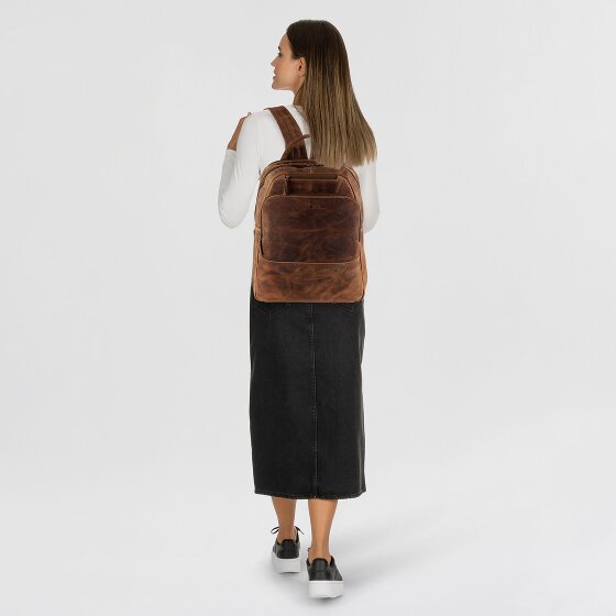 Greenburry Vintage Mochila de día Piel 43 cm Compartimento para el portátil