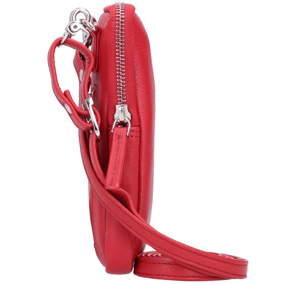 Greenburry Funda de napa para móvil de 10,5 cm