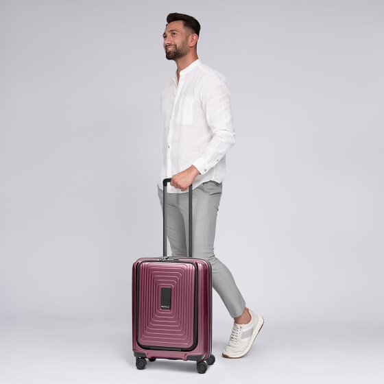 Redolz Essentials 14 4 ruedas Trolley de cabina S 55 cm Compartimento para laptop Con fuelle expandible