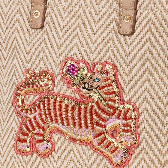 Oilily Zigzag Stripe Bolsa de compras 22 cm