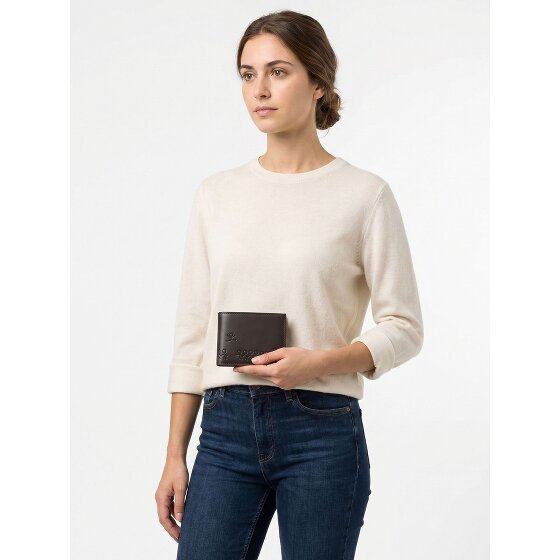 oxmox Leather Cartera Bloqueo RFID Piel natural 11 cm