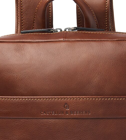 Castelijn & Beerens Mochila de día Protección RFID Piel 41 cm Compartimento para el portátil