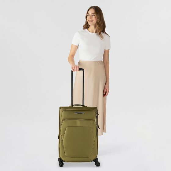 Samsonite Spark Sng Eco 4 ruedas Carrito 67 cm con pliegue de expansión