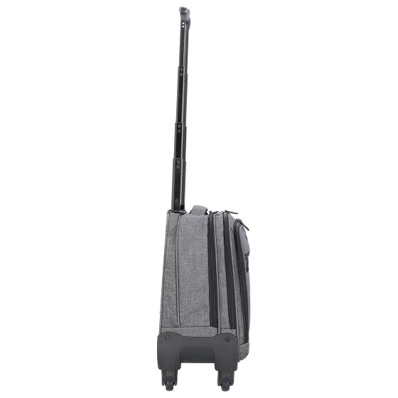 Lightpak Trolley de negocios Phoenix de 4 ruedas Compartimento para portátil de 43 cm