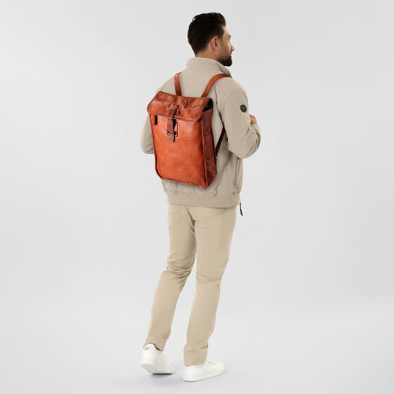 Harbour 2nd Remy Mochila de día Piel 35 cm Compartimento para el portátil