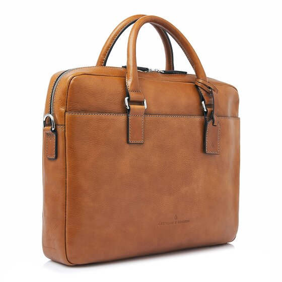 Castelijn & Beerens Peter Maletín Protección RFID Piel 40 cm Compartimento para el portátil