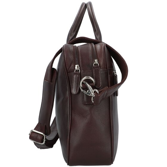 Dermata Maletín de piel 40 cm compartimento para portátil