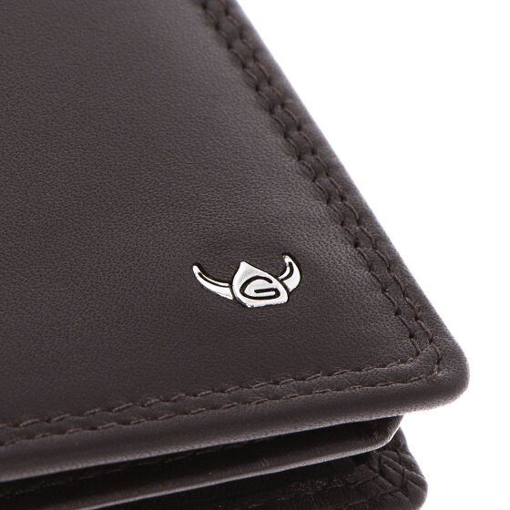 Golden Head Polo Cartera Bloqueo RFID Piel natural 9 cm