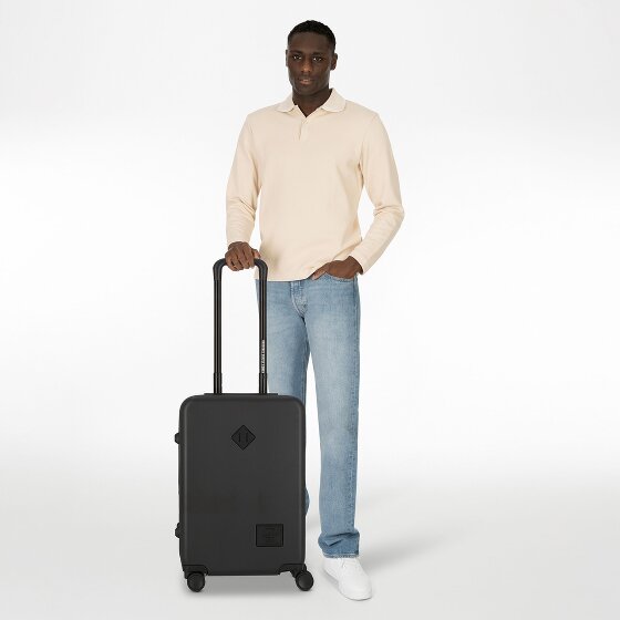 Herschel Heritage 4 ruedas Trolley de cabina 54 cm Con fuelle expandible